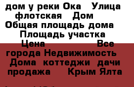 дом у реки Ока › Улица ­ флотская › Дом ­ 36 › Общая площадь дома ­ 60 › Площадь участка ­ 15 › Цена ­ 1 300 000 - Все города Недвижимость » Дома, коттеджи, дачи продажа   . Крым,Ялта